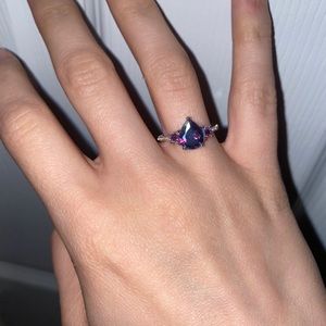 Beautiful blue ring